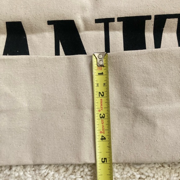 NEW Vanity Fair canvas tote 14 1/2” x 15” - Picture 7 of 7